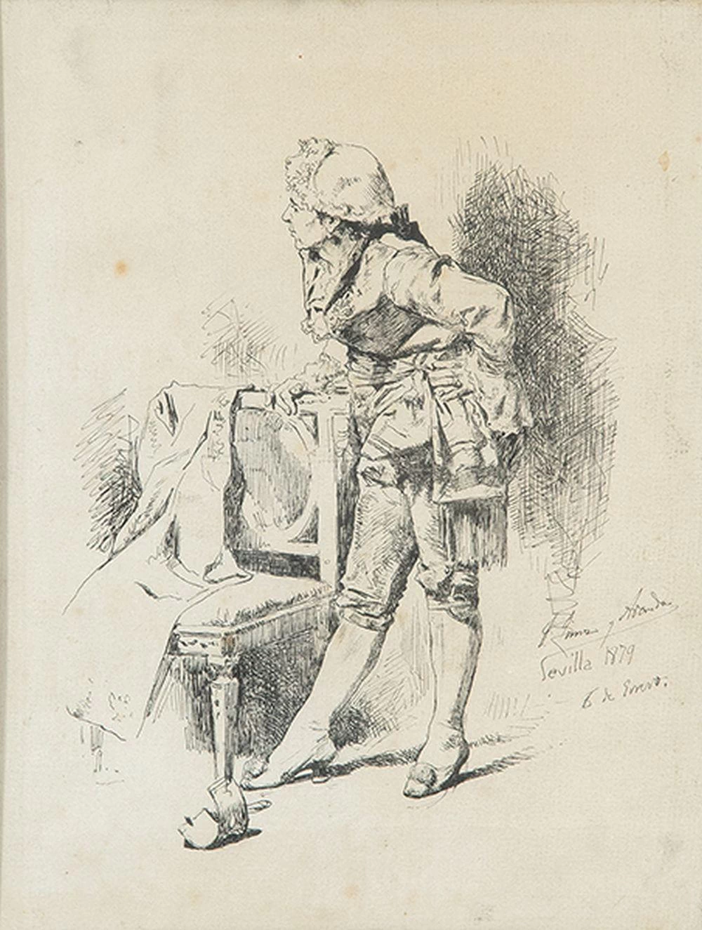 Signore in giacca. 1879
